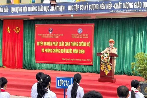 Trường học ở Phú Thọ tăng kỹ năng phòng chống đuối nước cho học sinh