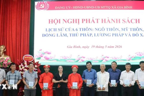 Ra mắt sách các địa phương di dời phục vụ Dự án Cảng hàng không quốc tế Gia Bình