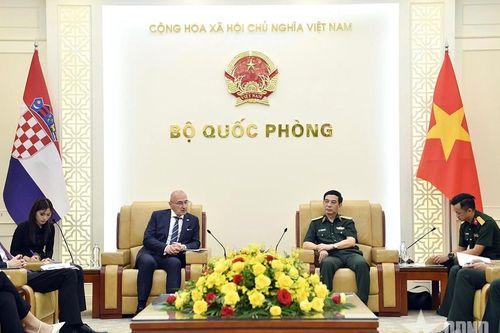 Phó Thủ tướng Phan Văn Giang tiếp Bộ trưởng Ngoại giao và các vấn đề châu Âu Croatia