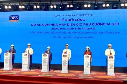 Cần Thơ khởi công 2 dự án điện gió hơn 23.000 tỷ đồng