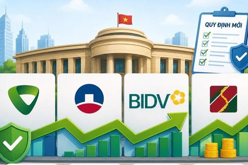 Vietcombank, VietinBank, BIDV, Agribank sắp được hưởng lợi từ quy định mới của Ngân hàng Nhà nước