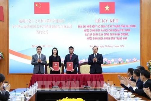 Lai Châu hợp tác tập đoàn Trung Quốc phát triển hạ tầng chiến lược