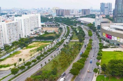 Doanh nghiệp đề xuất làm đường trên cao dài 18km dọc đại lộ Nguyễn Văn Linh