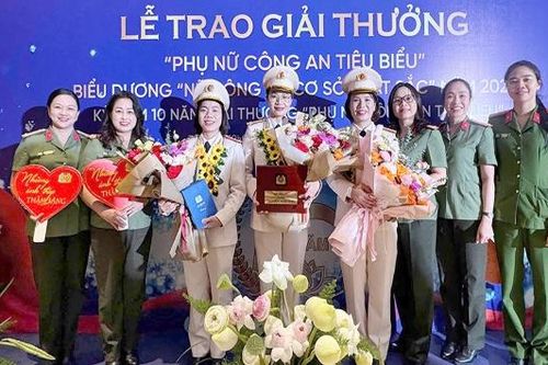 3 nữ Công an Bắc Ninh xuất sắc được vinh danh
