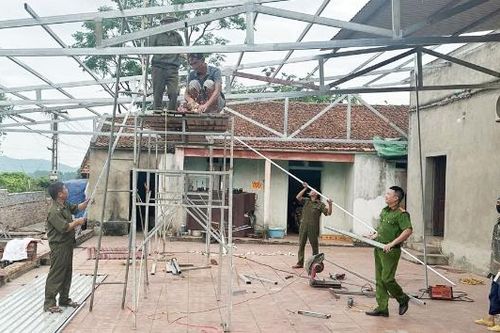 Công an xã Cẩm Lý: Gần dân, góp sức xây dựng nông thôn mới nâng cao