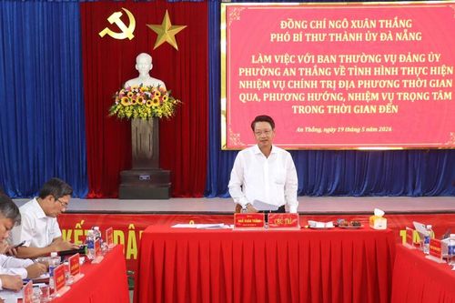 Phó Bí thư Thành ủy Ngô Xuân Thắng:Phường An Thắng cần khẩn trương xây dựng quy hoạch phân khu đảm bảo chất lượng, đúng tiến độ