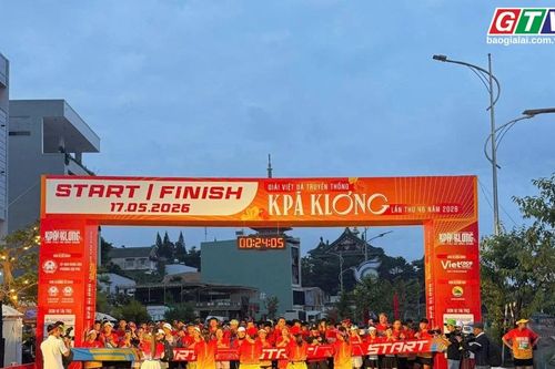 Giải việt dã Kpă Klơng: Chạy hết mình, cháy đam mê