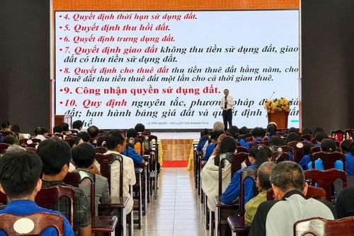 Phường Cam Ranh phối hợp phổ biến, giáo dục pháp luật