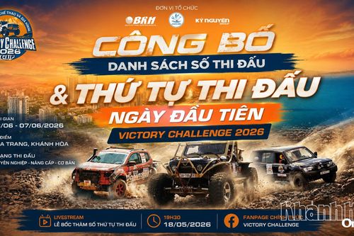 Victory Challenge 2026 công bố số thi đấu và thứ tự xuất phát