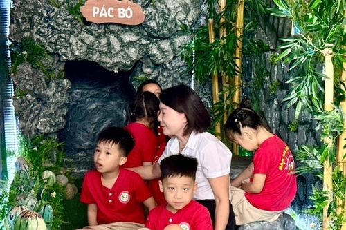 Ý nghĩa 'Không gian văn hóa Hồ Chí Minh' tại Trường Mầm non Bắc Cường