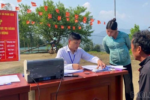 Bản Xèo đưa 'một cửa' về thôn: Nâng hiệu quả phục vụ hành chính công vùng cao