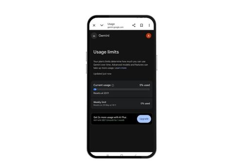 Google Gemini có thể sắp áp đặt giới hạn sử dụng hàng tuần đối với phiên bản miễn phí