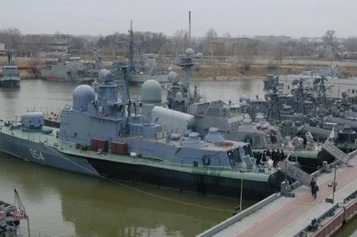Ukraine tấn công căn cứ hải quân Nga tại Biển Caspian nhắm vào loạt tàu tên lửa