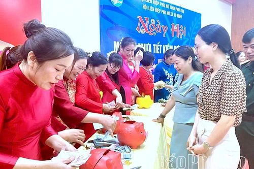 Võ Miếu mổ lợn nhựa tiết kiệm hỗ trợ hội viên phát triển kinh tế