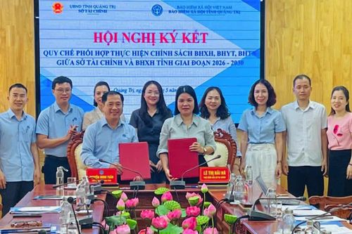 Ký kết quy chế phối hợp thực hiện chính sách bảo hiểm giai đoạn 2026-2030