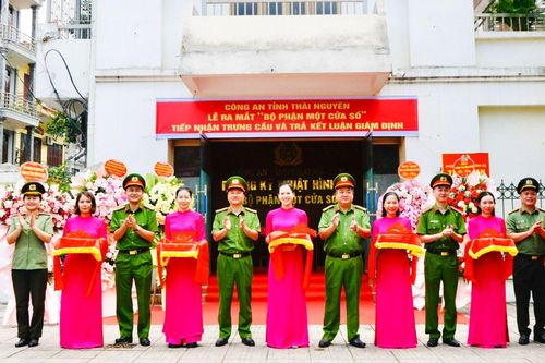 Công an Thái Nguyên: Ra mắt bộ phận 'Một cửa số' tiếp nhận trưng cầu và trả kết luận giám định