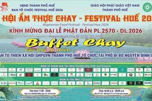 Thưởng thức 100 món chay tại Festival Huế