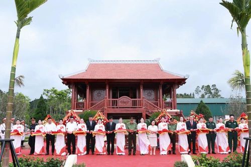 Công an tỉnh Lạng Sơn khánh thành Nhà tưởng niệm Chủ tịch Hồ Chí Minh