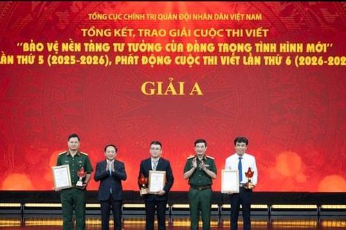 31 tác phẩm đoạt giải Cuộc thi viết về bảo vệ nền tảng tư tưởng của Đảng trong tình hình mới lần thứ 5