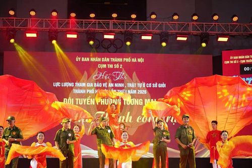 Những khoảnh khắc đáng nhớ tại Hội thi lực lượng tham gia bảo vệ ANTT ở cơ sở giỏi của Cụm thi số 2 thành phố Hà Nội