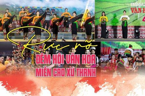 (Emagazine) Rực rỡ đêm hội văn hóa miền cao xứ Thanh