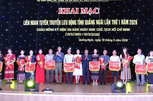 Khai mạc Liên hoan tuyên truyền lưu động Quảng Ngãi