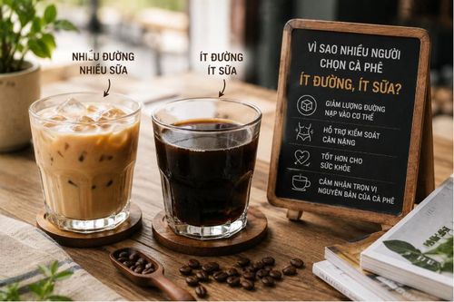 Vì sao ngày càng nhiều người chọn cà phê ít đường, ít sữa?