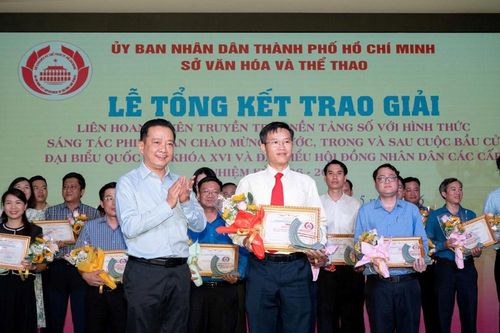 TP.HCM: Trao giải Liên hoan tuyên truyền trên nền tảng số