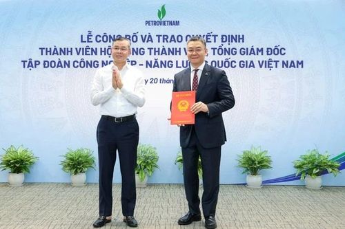 Ông Lê Mạnh Cường làm Tổng Giám đốc Petrovietnam