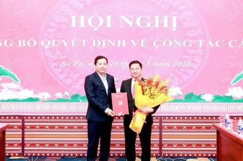 Đồng chí Tô Ngọc Liễn giữ chức Bí thư Đảng ủy phường Sa Pa