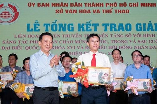 Thành phố Hồ Chí Minh: Trao giải Liên hoan tuyên truyền trên nền tảng số