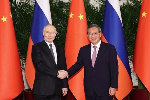 Thủ tướng Trung Quốc Lý Cường hội kiến Tổng thống Nga Putin