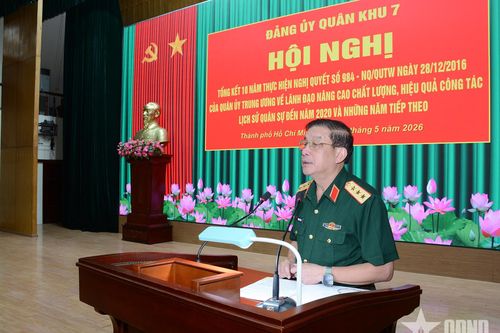 Quân khu 7 có nhiều cách làm hiệu quả, sáng tạo trong công tác lịch sử quân sự