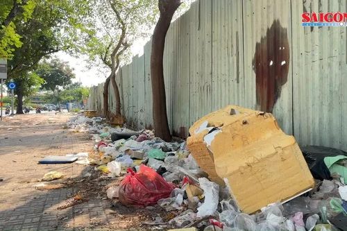 Sau phản ánh của Báo SGGP: TPHCM xử lý 'điểm đen' rác thải ở khu Nam