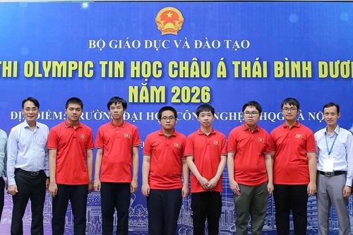 Việt Nam thắng lớn tại Olympic Tin học Châu Á - Thái Bình Dương năm 2026