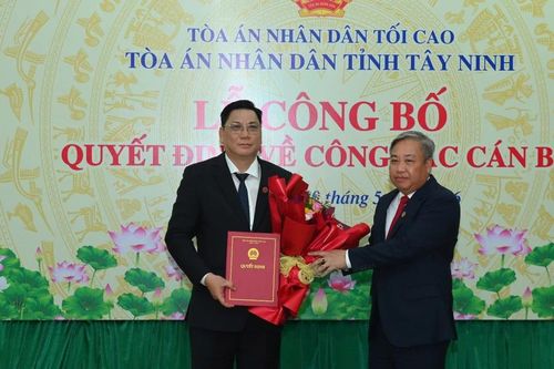 Ông Phùng Văn Hải giữ chức Chánh án TAND tỉnh Tây Ninh