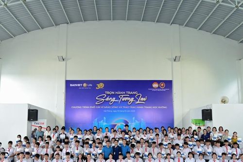 Bảo Việt Nhân thọ góp phần lan tỏa kỹ năng sống cho thế hệ trẻ
