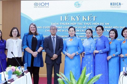 Tăng cường mạng lưới hỗ trợ phụ nữ di cư hồi hương và con cái của họ tại Việt Nam