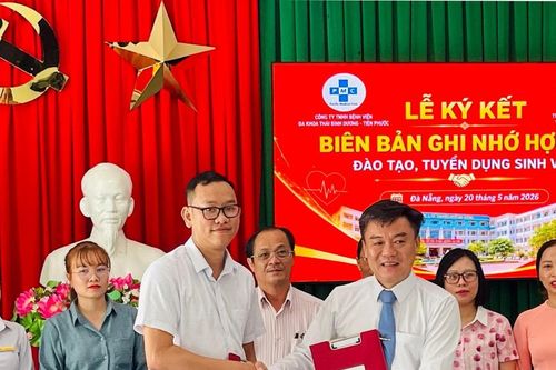 Trường Cao đẳng Y tế Đà Nẵng ký kết hợp tác đào tạo, tuyển dụng nhân lực y tế