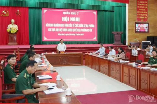 Rút kinh nghiệm hoạt động tổ chức quân sự địa phương theo mô hình chính quyền địa phương 2 cấp