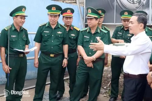 Khảo sát vị trí điều chuyển Trạm Biên phòng cửa khẩu Cảng Nhơn Trạch và Gò Dầu về Bộ đội Biên phòng Đồng Nai