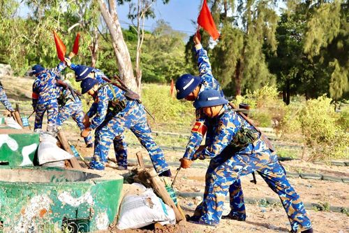 Lữ đoàn 957 kiểm tra kết thúc '3 tiếng nổ' cho chiến sĩ mới