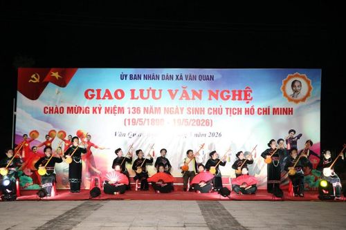 Giao lưu văn nghệ chào mừng kỷ niệm 136 Ngày sinh Chủ tịch Hồ Chí Minh