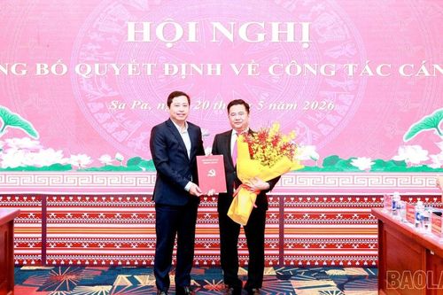 Đồng chí Tô Ngọc Liễn được chuẩn y giữ chức Bí thư Đảng ủy phường Sa Pa