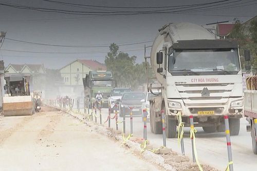 Nghệ An: Tăng cường kiểm soát hoạt động vận tải, tập kết vật liệu trên các tuyến đường