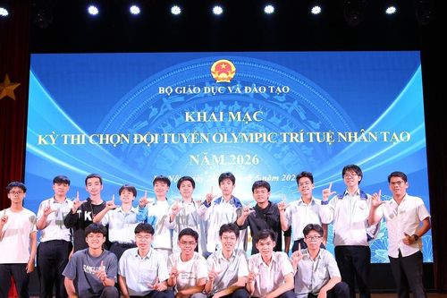Hàng ngàn thí sinh tranh tài tại kỳ thi chọn Đội tuyển Olympic Trí tuệ nhân tạo năm 2026