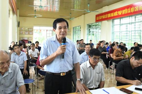 Tổ đại biểu số 1, HĐND phường Nùng Trí Cao tiếp xúc cử tri trước Kỳ họp thường lệ giữa năm 2026