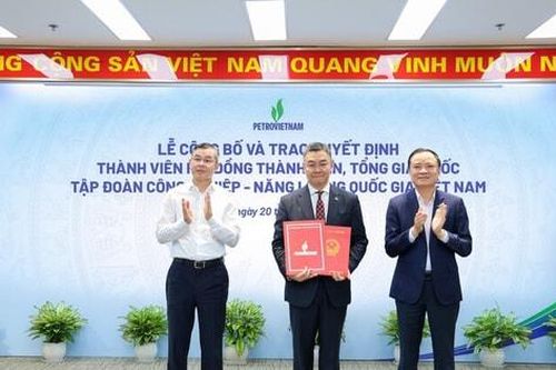 Bổ nhiệm ông Lê Mạnh Cường giữ chức Tổng Giám đốc Petrovietnam