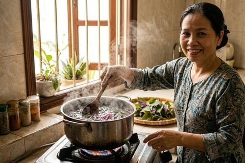 Cách nấu nước lá tía tô để không làm mất dưỡng chất có lợi