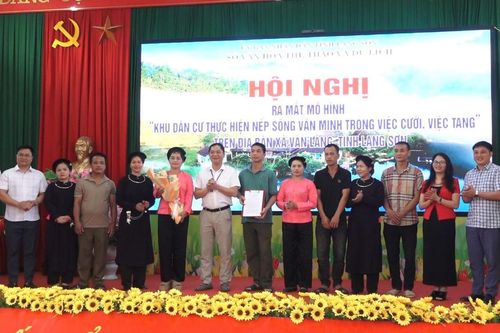 Lạng Sơn: Xây dựng nếp sống văn minh tại các khu dân cư vùng cao